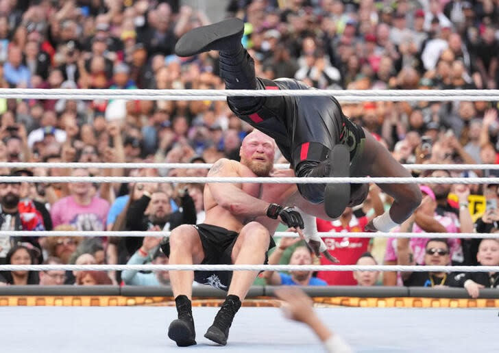 FILE PHOTO: Wrestling: WWE Wrestlemania Night 2