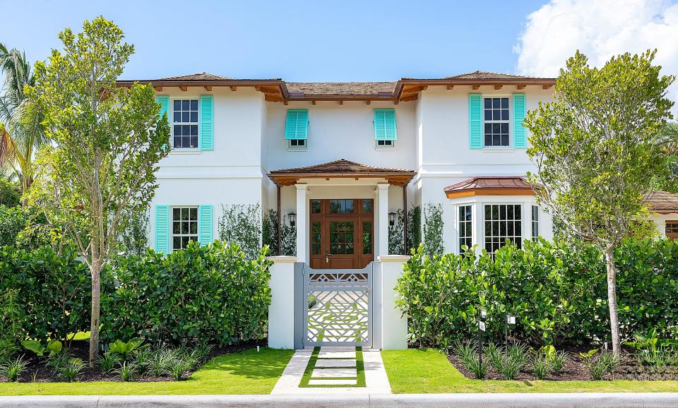 A five-bedroom house, developed on speculation at 240 Mockingbird Trail by Palm Beach resident Lee Fensterstock has sold for $16.9 million, the sale price first reported in the multiple listing service.