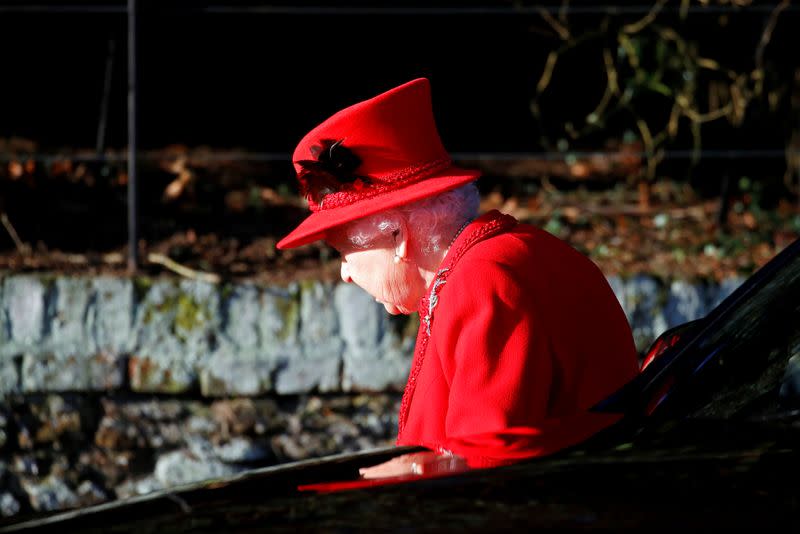 Royal Family's Christmas Day service on the Sandringham estate in eastern England