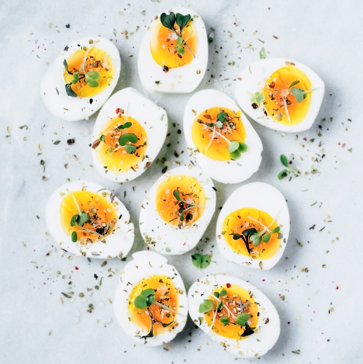 Keto-Friendly Bacon-Cheese Deviled Eggs