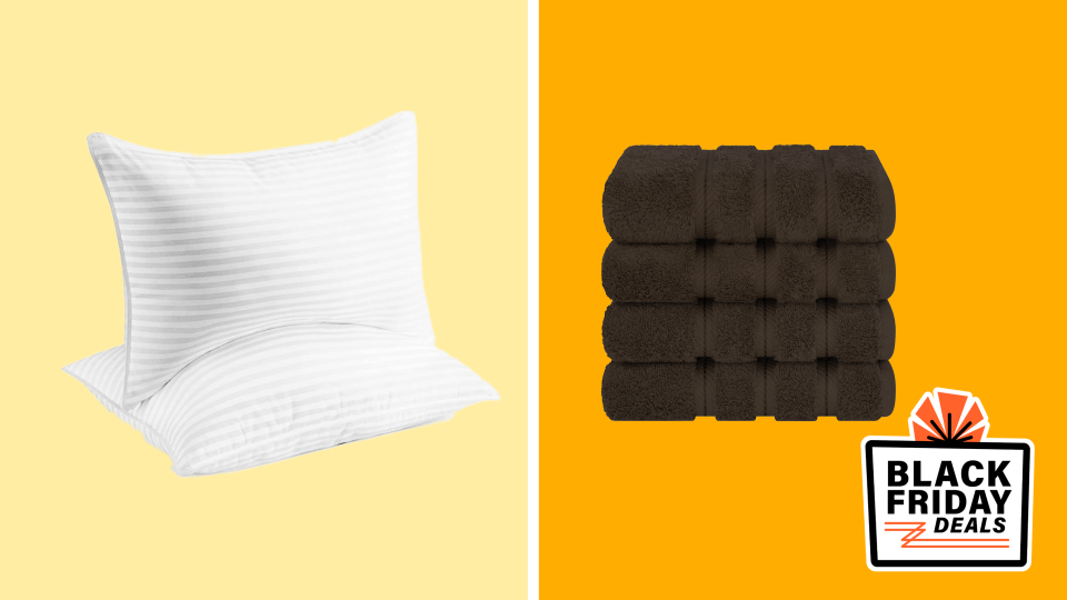 Stay cozy with these Black Friday deals on bedding and bath essentials.