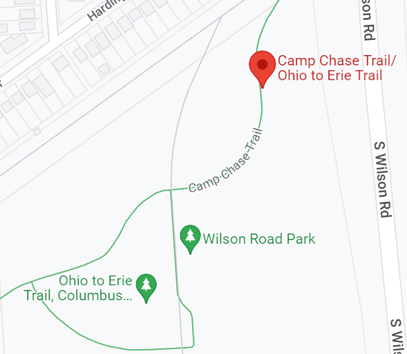 The body of 51-year-old Robert K. Marsh III was found by a passerby in a pond along the Camp Chase Trail at the location pinned on the trail in this map.  Columbus police have charged a homeless man, John Michael Ferry, 46, with his murder.