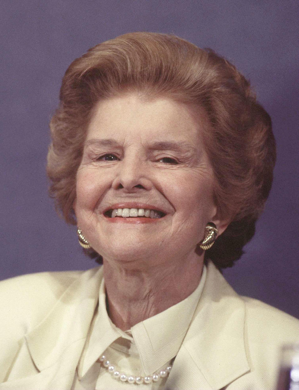 FILE - Former First Lady Betty Ford Dead At 93