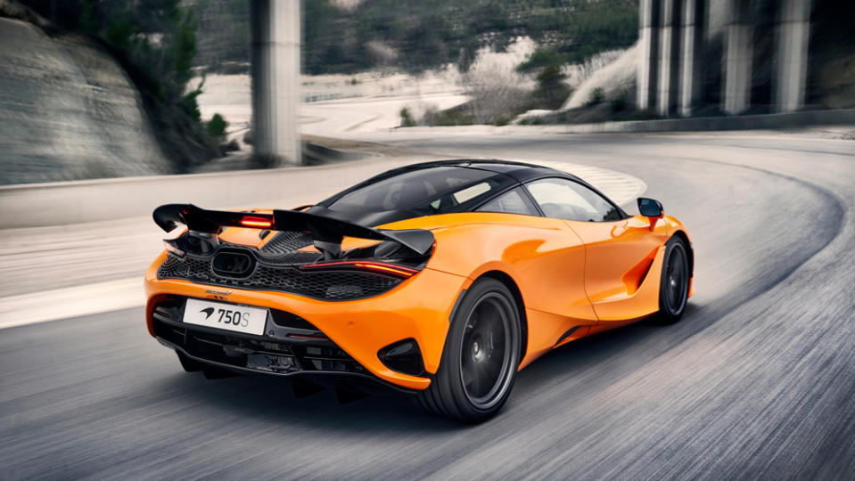 The McLaren 750S, revealed in April.