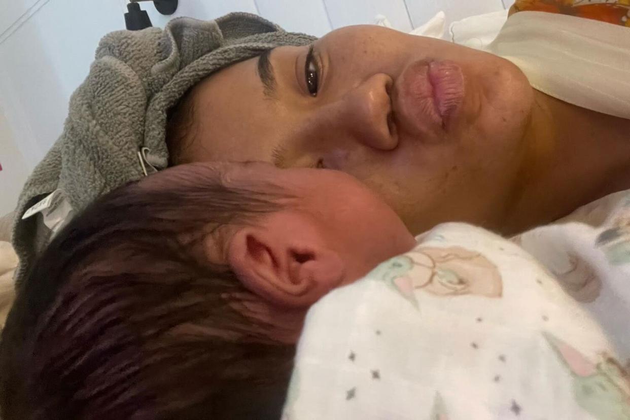 Jhené Aiko gives birth https://www.instagram.com/p/ClHlUZjSKsv/