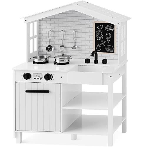 3)  Farmhouse Play Kitchen Toy