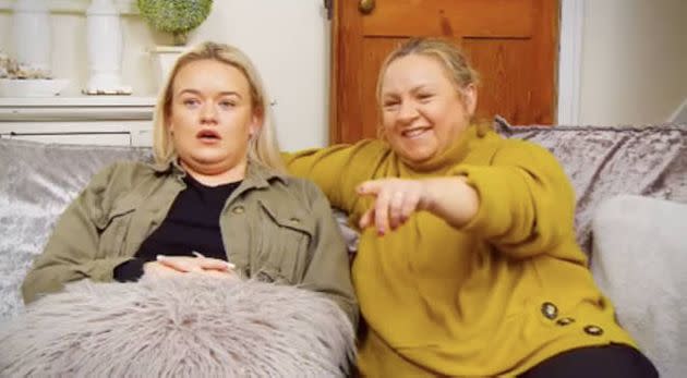 Paige and Sally on Gogglebox (Photo: Channel 4)