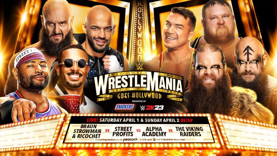 wwe wrestlemania 39 men's showcase match