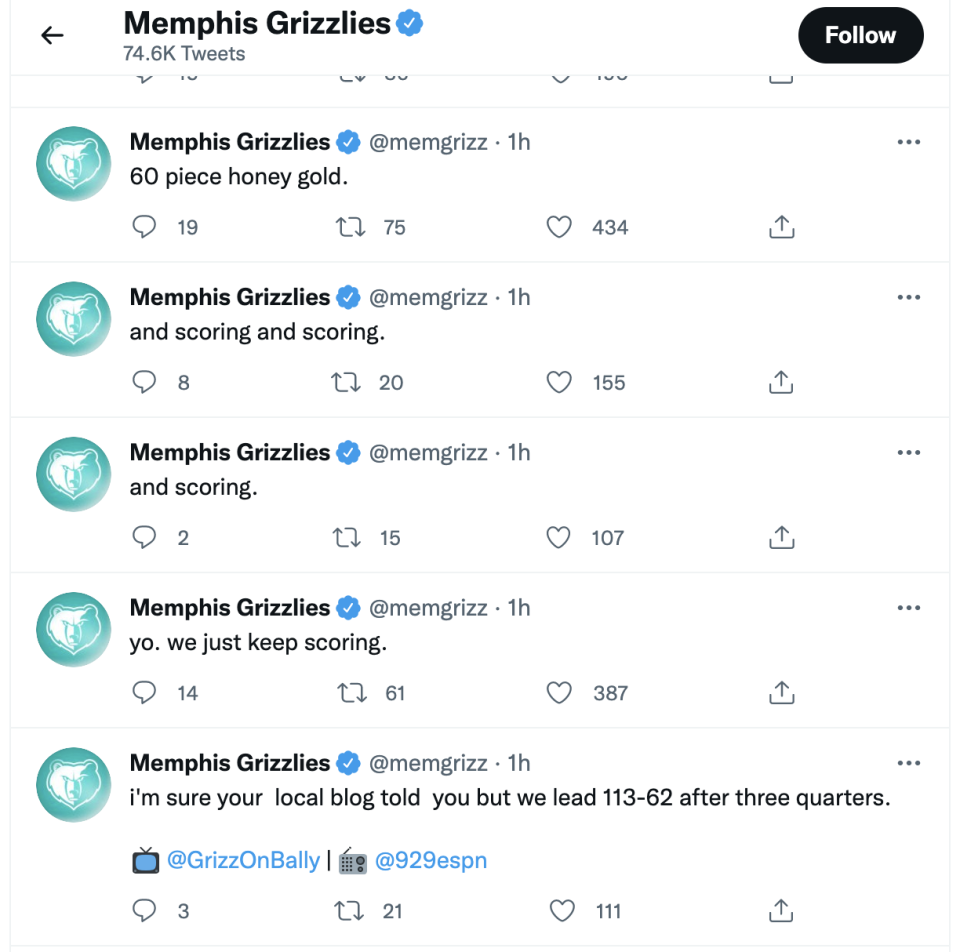 . - Credit: Memphis Grizzlies via Twitter