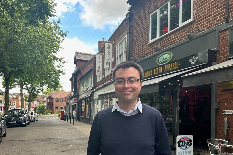 Laurence Turner in The Green, Kings Norton