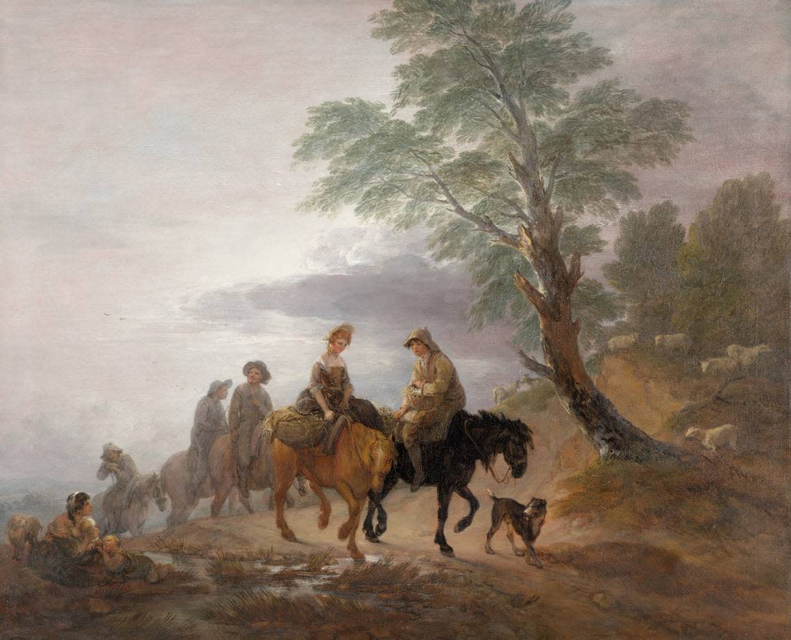 The Kimbell Art Museum has acquired Thomas Gainsborough’s ‘Going to Market, Early Morning,’ an oil on canvas painting from 1773.