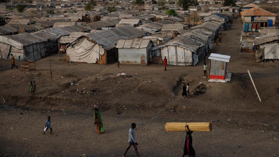 PHOTO: A general view of an Internally Displaced Persons (IDP) camp on Nov. 30, 2023 in Bentiu, South Sudan. (Luke Dray/Getty Images, FILE)