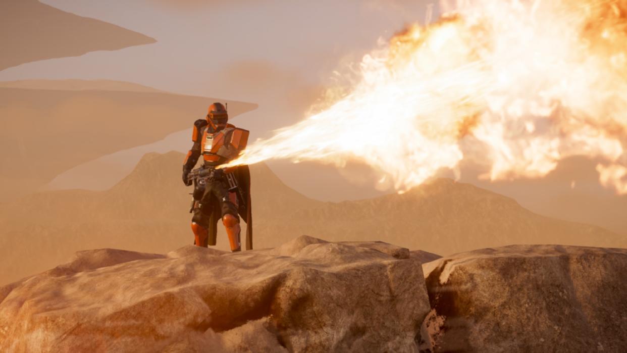  Helldivers 2 Flamethrower. 