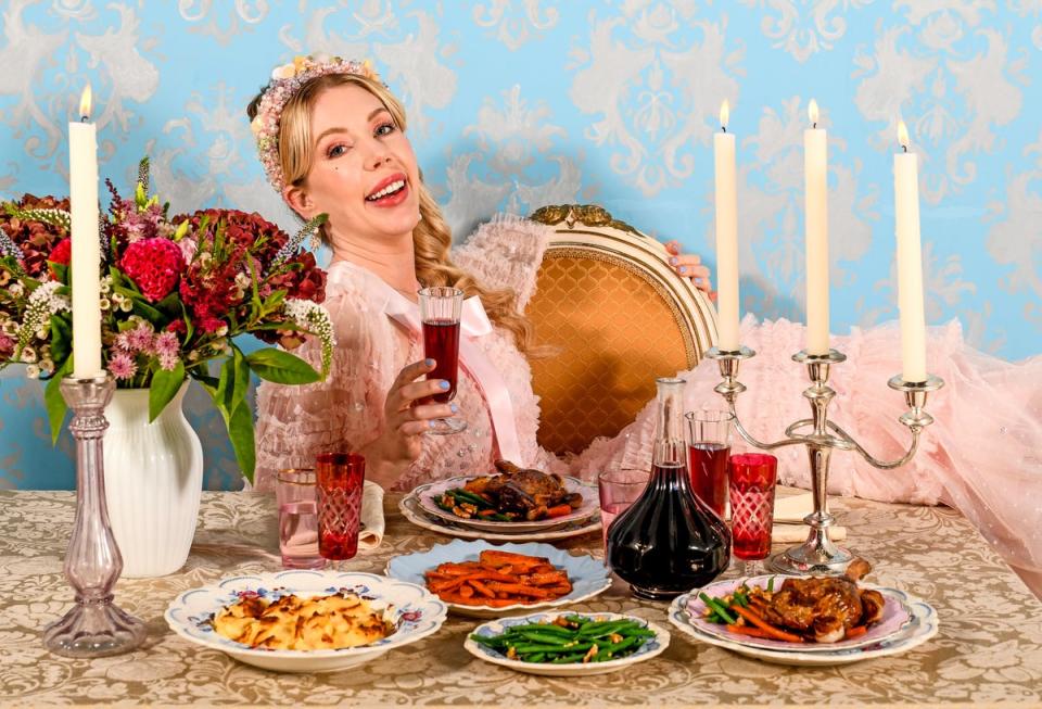 Katherine Ryan has teamed up with Gousto for their new campaign The Dinner Show (Gousto)
