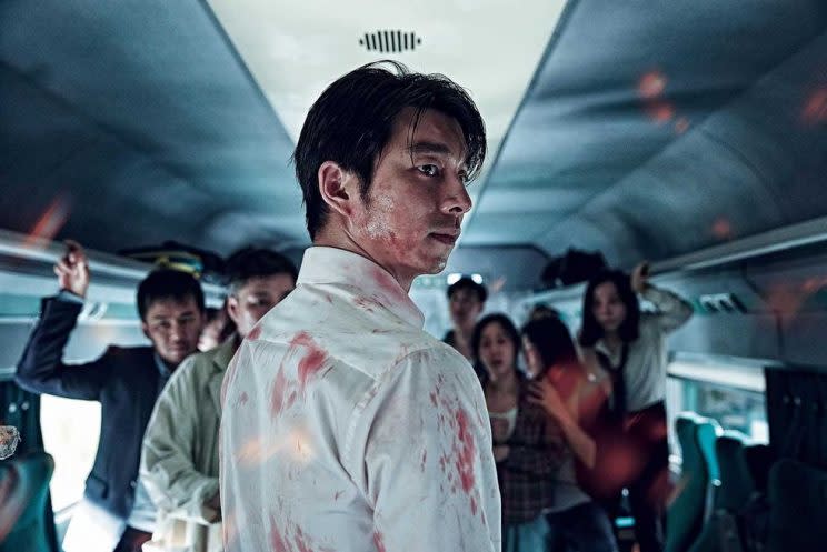 Gong Yoo in 'Train to Busan' (Photo: Liberation France)