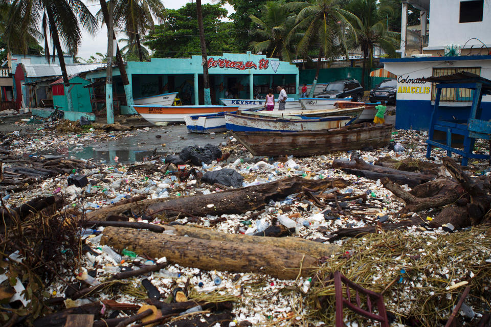 Hurricane Matthew batters Haiti and large parts of the Caribbean