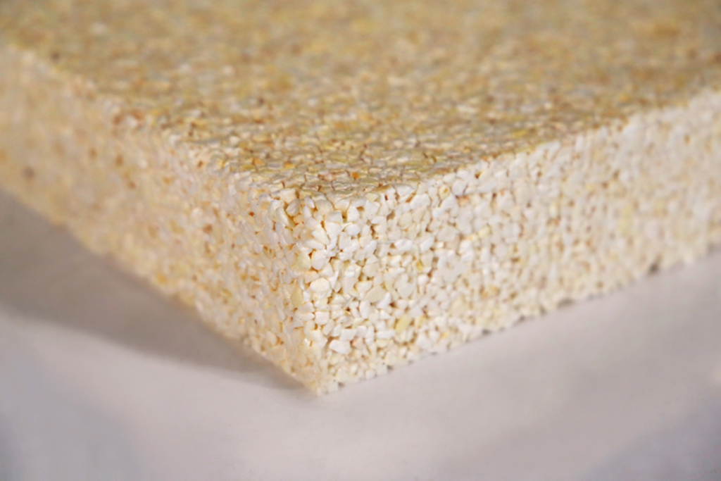 Scientists have created building insulation boards with ‘granulated’ popcorn that are more sustainable and environmentally friendly compared to their petroleum-based, non-biodegradable counterparts  (Karl Bachl GmbH & Co. KG)