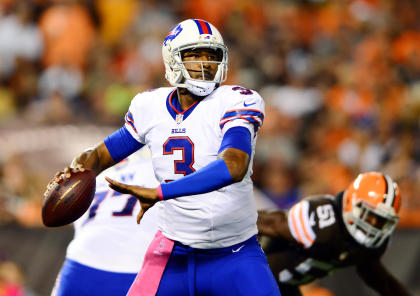 EJ Manuel enters year two with at least one legit weapon in his receiving corps (Andrew Weber-USA TODAY Sports)