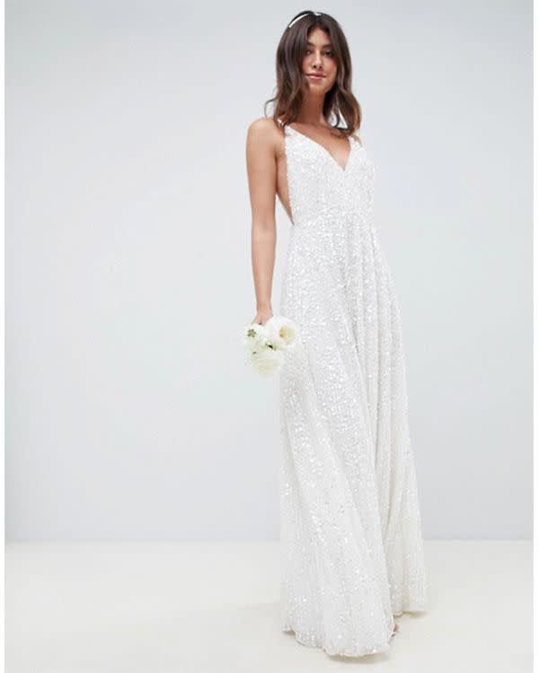 Joni Sequin Cami Wedding Dress