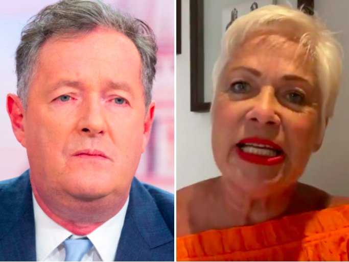 Piers Morgan and Denise Welch: ITV