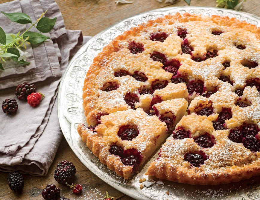 Blackberry, Browned Butter, and Almond Tart Recipe