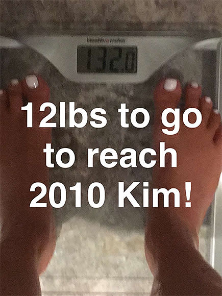 Kim Kardashian West Reveals She's Just 12 Lbs. away from Her 2010 Weight| Diet & Fitness, Diets, Fitness, Nutrition, Bodywatch, TV News, Kim Kardashian