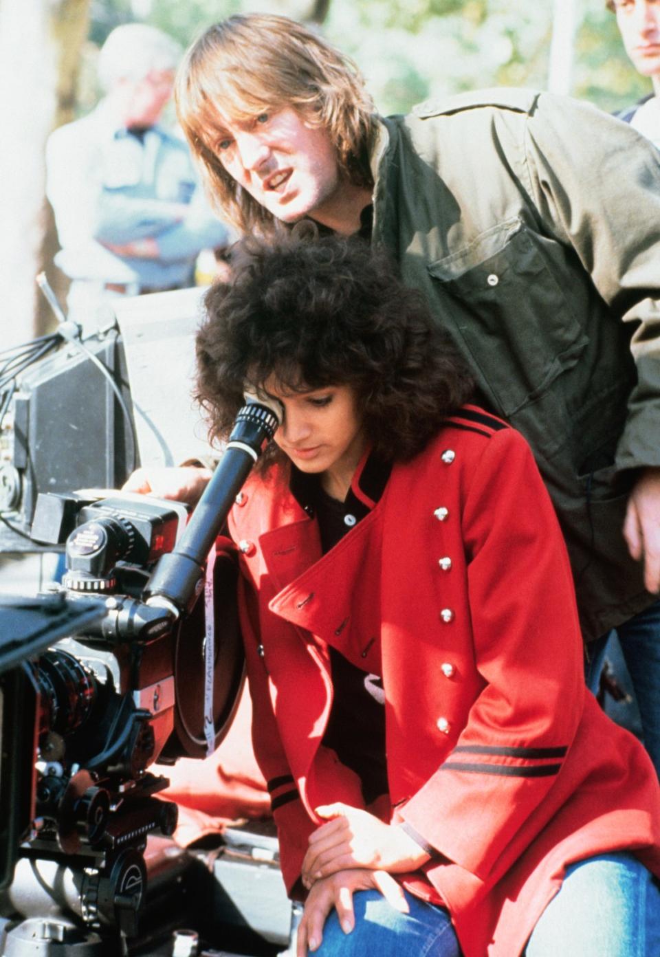 Flashdance's Jennifer Beals and Adrian Lyne