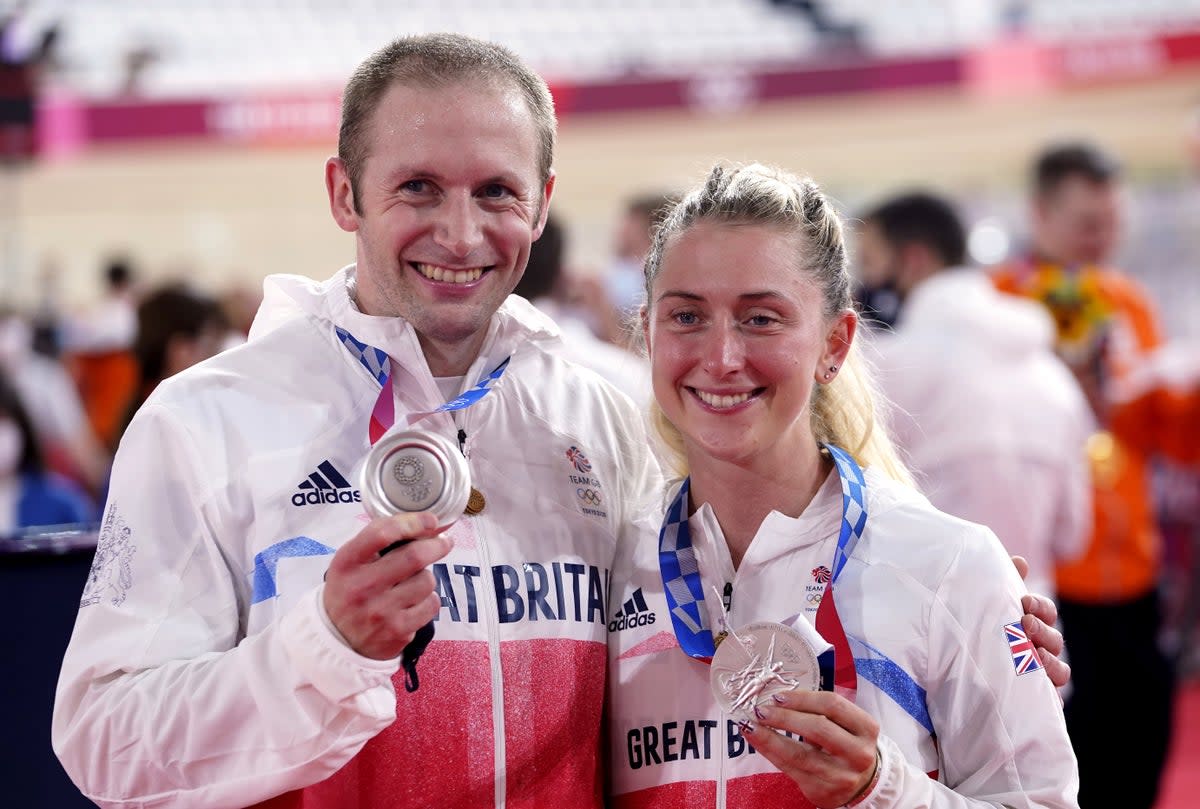 Dame Laura Kenny and Sir Jason Kenny (PA Wire)