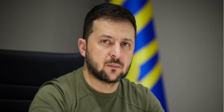 Ukraine’s President Volodymyr Zelensky