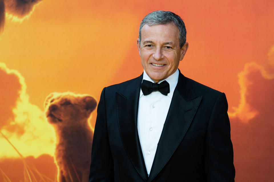 Bob Iger attends the European film premiere of Disney's 'The Lion King' at Odeon Luxe Leicester Square on 14 July, 2019 in London, England (Photo by WIktor Szymanowicz/NurPhoto via Getty Images)