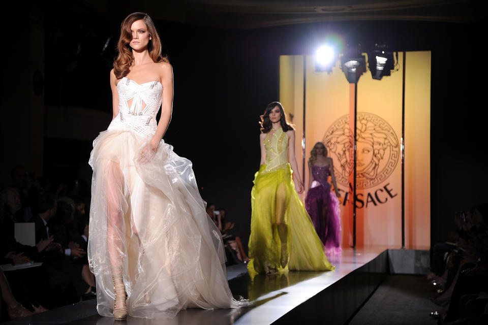 Versace: Show - Paris Fashion Week Haute Couture F/W 2013