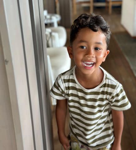 <p>Chrissy Teigen/Instagram</p> John Legend and Chrissy Teigen's son, Miles.