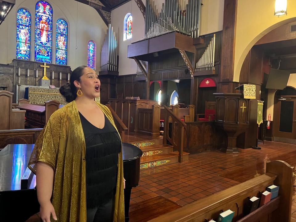 Kimberly E. Hernandez is the 8:50 musical director for All Saints Episcopal Church.