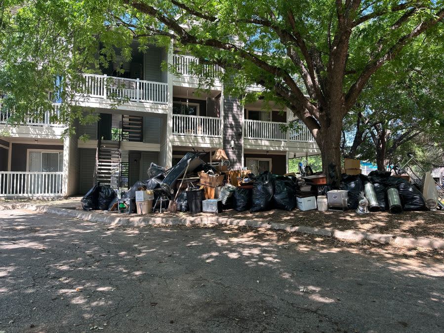 The Austin Police Bomb Squad assisted with the Travis County Sheriff’s Office after deputies found a suspicious package inside a north Austin residence | Morganne Bailey