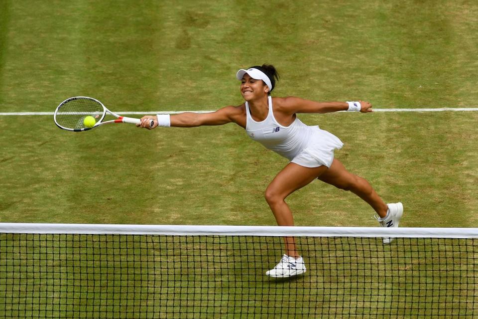 New rules, please: Heather Watson has called for men to play best-of-three sets: Getty Images
