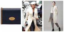 <p>Markle and her fiancé accompanied the monarch at a special service to mark Commonwealth Day at Westminster Abbey. The bride-to-be was dressed in a <a rel="nofollow noopener" href="https://www.amandawakeley.com/uk/cream-sculpted-tailoring-coat" target="_blank" data-ylk="slk:white/cream Crombie coat;elm:context_link;itc:0;sec:content-canvas" class="link ">white/cream Crombie coat</a> by British fashion designer Amanda Wakeley, which she paired with a matching beret and the <a rel="nofollow noopener" href="https://www.mulberry.com/gb/shop/women/bags/shoulder-bags/small-darley-bright-navy-cross-grain-leather" target="_blank" data-ylk="slk:Mulberry 'Small Darley' clutch bag;elm:context_link;itc:0;sec:content-canvas" class="link ">Mulberry 'Small Darley' clutch bag</a> in bright navy.</p>