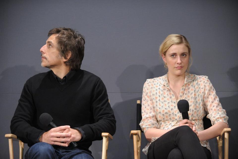 Ben Stiller and Greta Gerwig in 2010 (Getty Images)