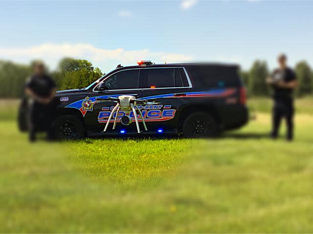A CKPS sergeant says they often use drones when looking for suspects and missing persons in heavy grass areas and rough terrain.  (Chatham-Kent Police Service/Facebook - image credit)