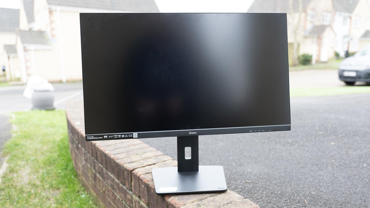  An Iiyama Prolite 32-inch monitor. 