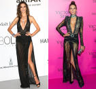 <p>Dass auf dem Red Carpet Nabelschau angesagt ist, nahmen die Designer dieses Jahr ganz wörtlich: Looks mit XXL-Dekolletés bis zum Bauchnabel - hier gleich zweimal zu sehen an Dekolleté-Spezialistin Alessandra Ambrosio - verloren schon in der ersten Jahreshälfte 2016 an Seltenheitswert. (Bilder: Getty Images) </p>