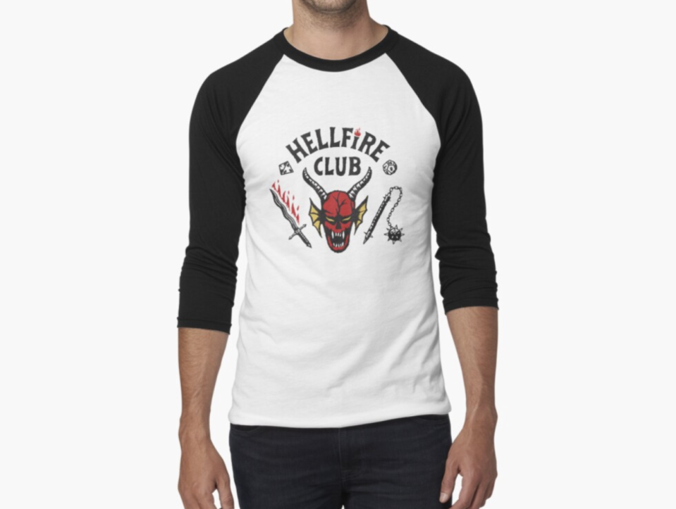 stranger things hellfire club-t-shirts