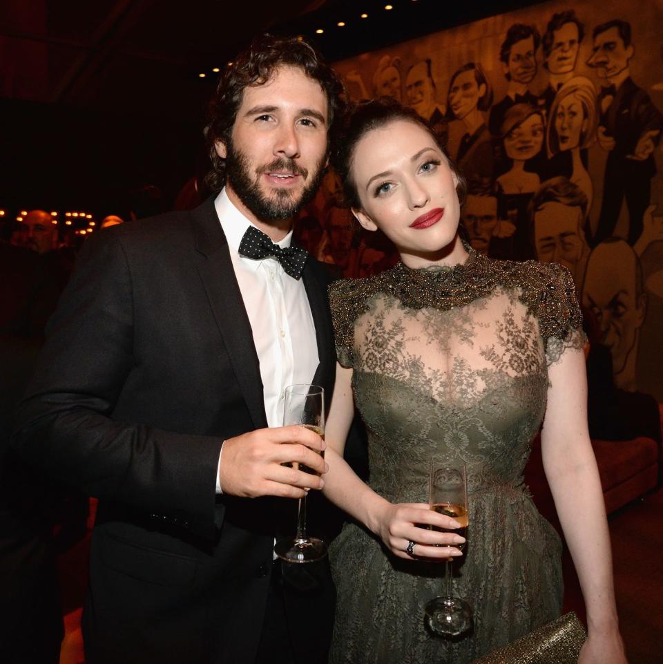 Josh Groban and Kat Dennings