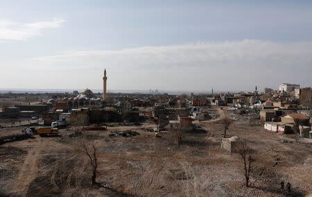 A general view of Sur, an historical district of southeastern province of Diyarbakir, Turkey, March 9, 2017. Picture taken March 9, 2017. REUTERS/Umit Bektas