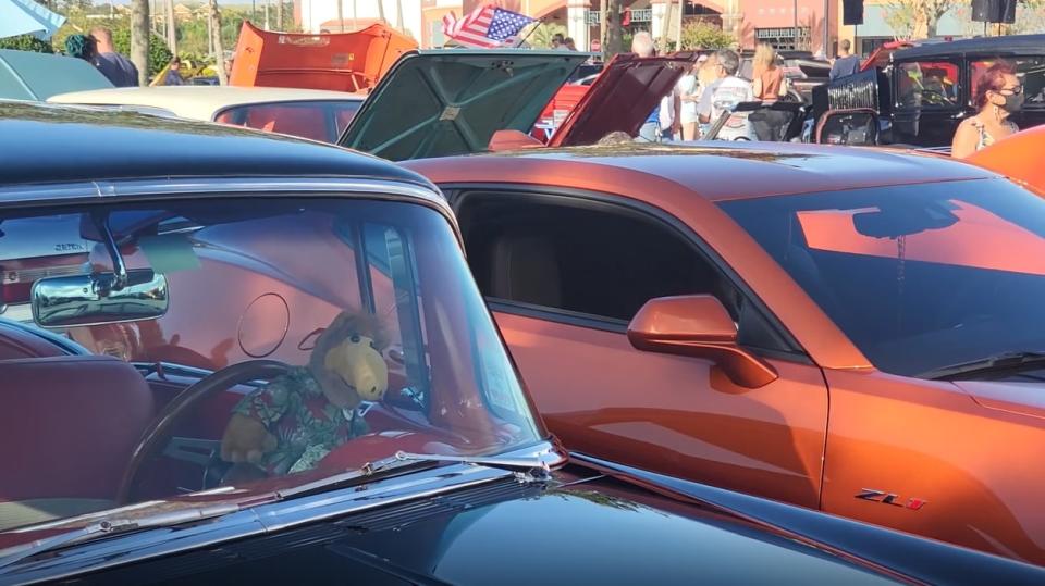 The Waterford Lakes Town Center hosted a Veterans Day Back to the Classics car show.