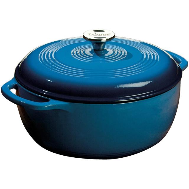 Lodge's Enameled Dutch Oven Is an  Bestseller, And It's on Sale Right  Now