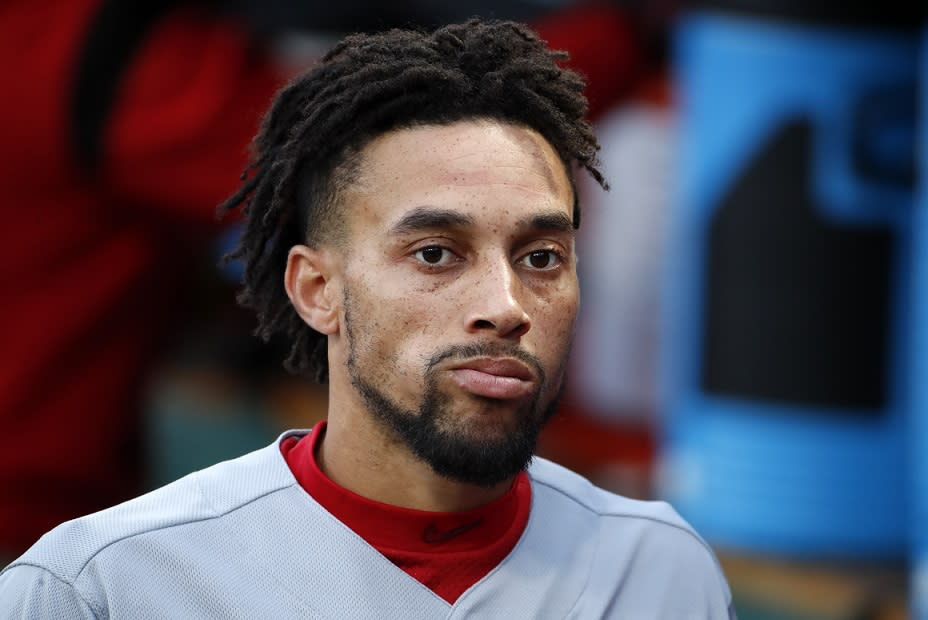 Sensational Cincinnati Reds’ outfielder Billy Hamilton continues making highlight reel catches. (AP)