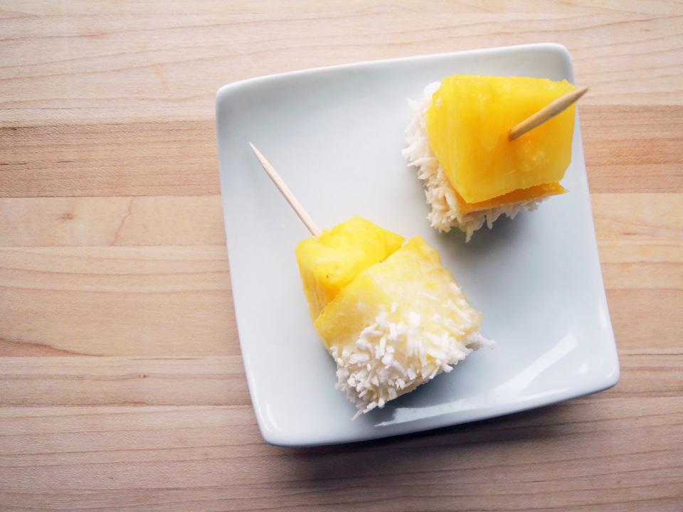 Pina Colada Kabobs