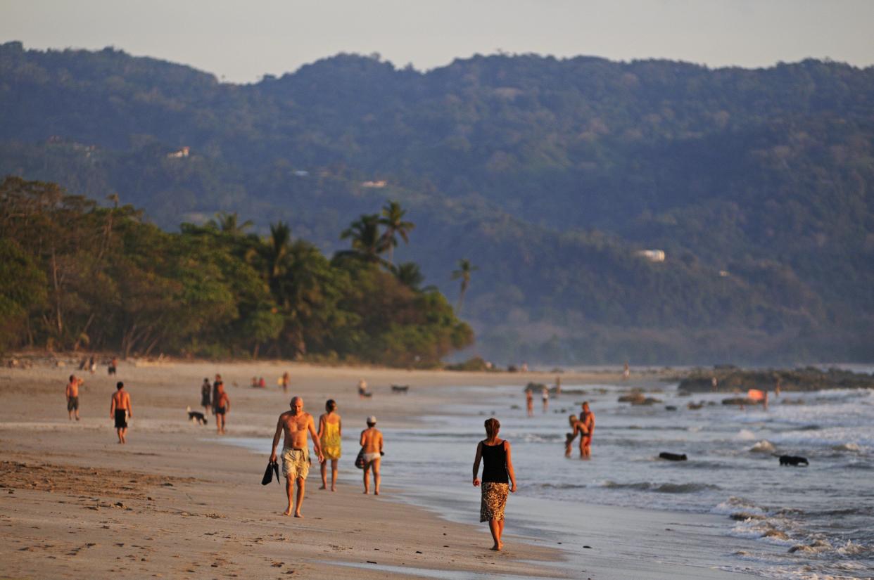 Playa Santa Teresa, a beach on the Nicoya Peninsula in Costa Rica. The people here live some of the longest lives in the world. Credit: Getty Images (Photo: )
