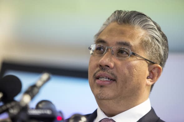 Khazanah Nasional Bhd. Managing Director Azman Mokhtar Holds News Conference On Malaysia Airlines