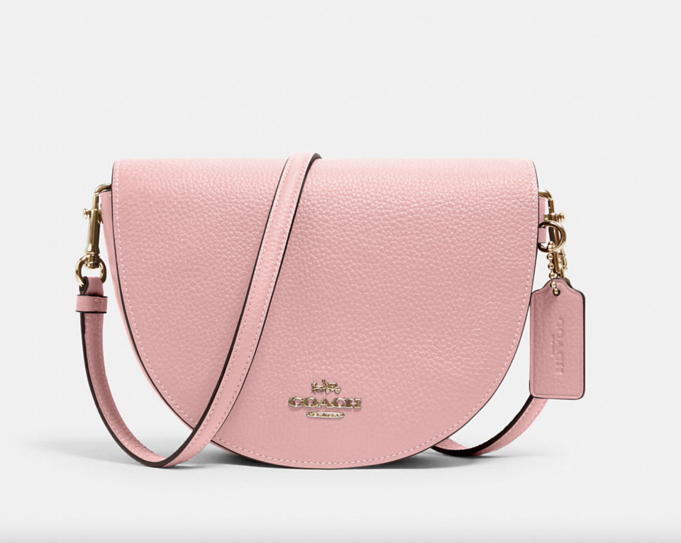 light pink coach outlet Ellen Crossbody bag